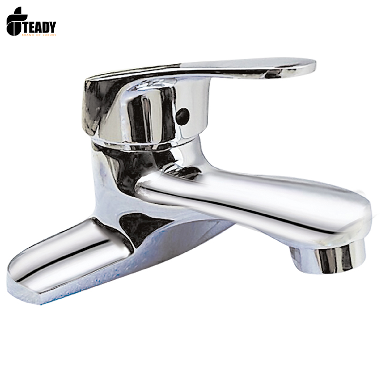 Vòi lavabo nóng lạnh đồng mạ crom niken Juno sofa Teady VCT101